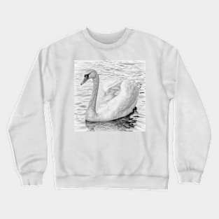 Swan on the water Crewneck Sweatshirt